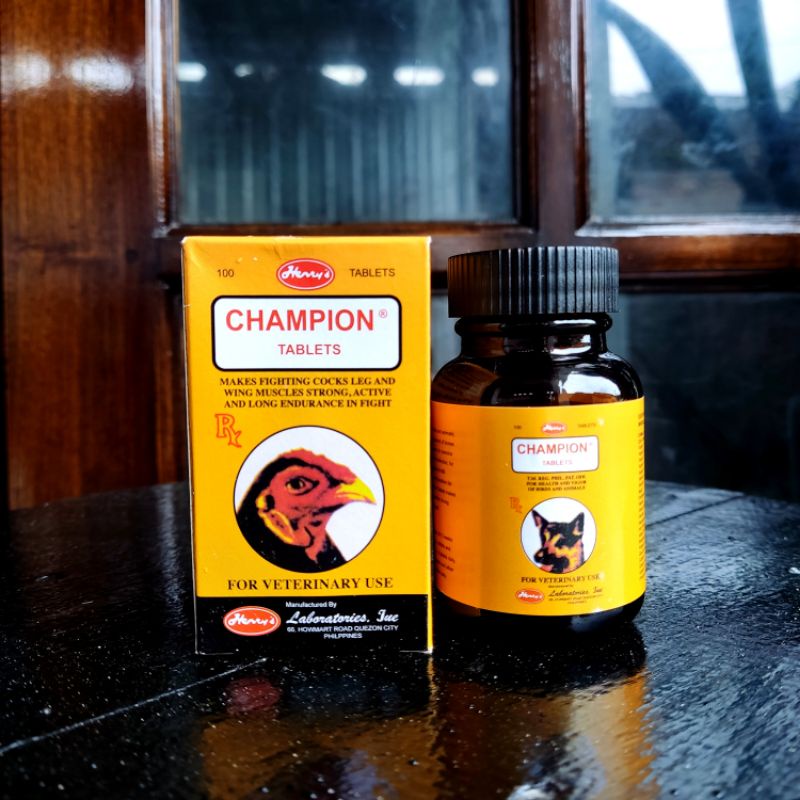 CHAMPION VITAMIN AYAM - menguatkan otot kaki dan sayap