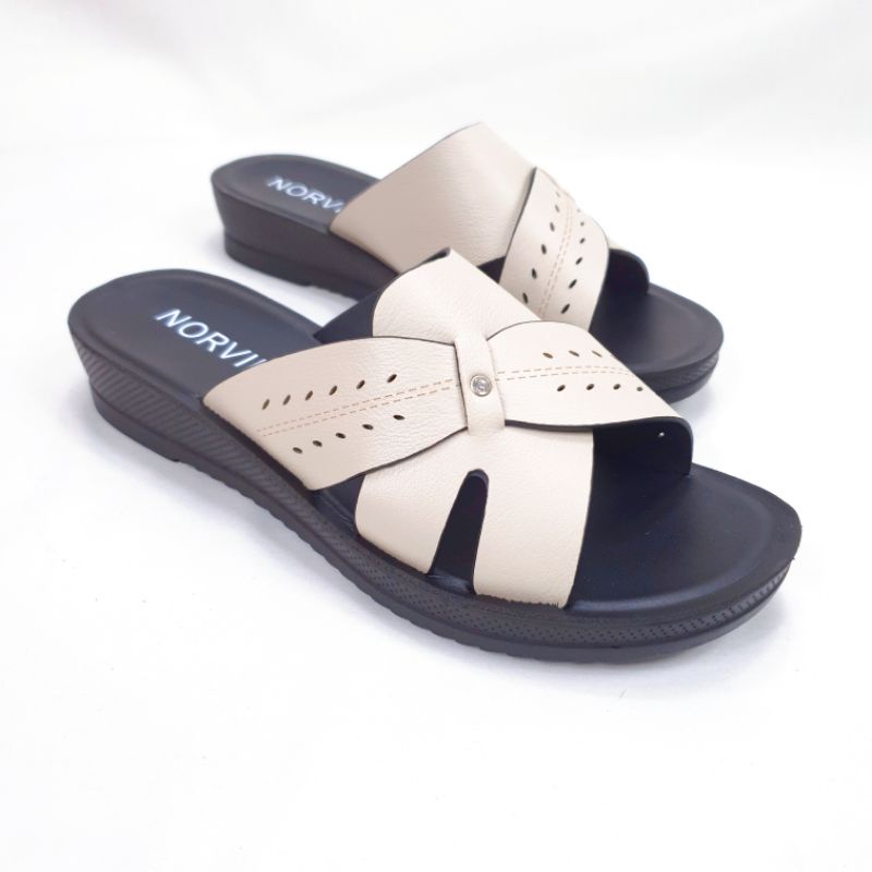 Norvid Flat From Slide Sandal 2123