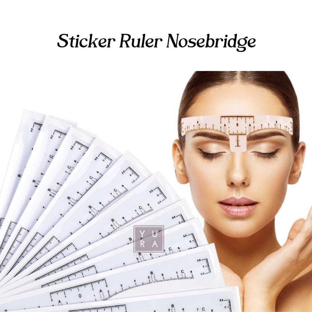 STICKER PENGGARIS SULAM ALIS / Eyebrow Ruler Sticker