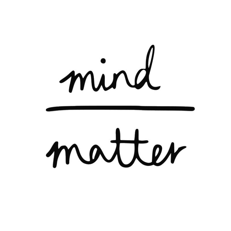 Stiker Mind matter CUTTING STIKER