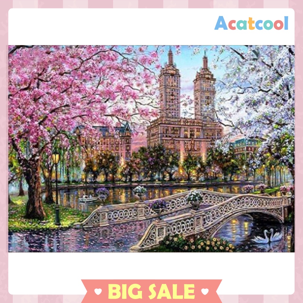 Full Drill Tower Bridge 5D DIY Diamond Painting Embroidery Cross Stitch