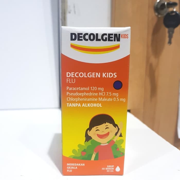 Decolgen Kids obat batuk pilek anak