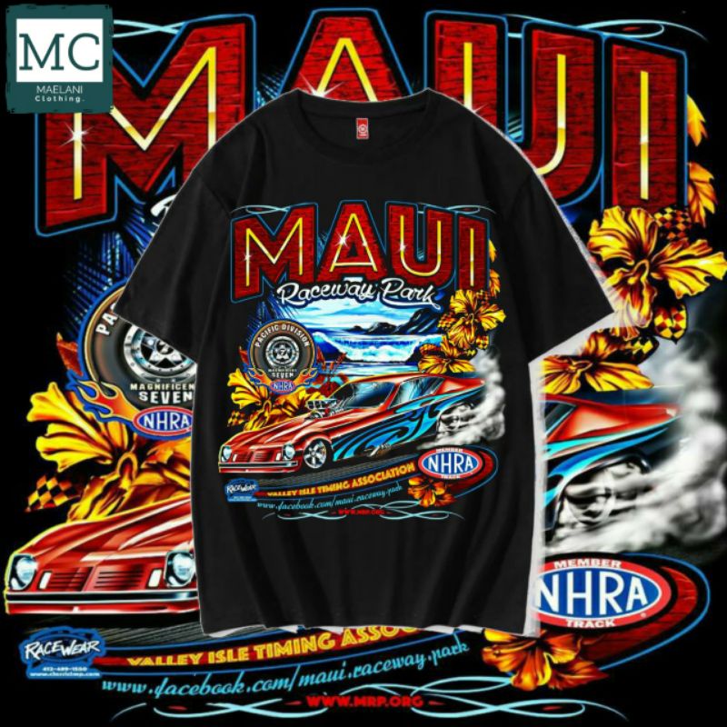 NASCAR CHAMPION VINTAGE MAUI - PREMIUM COTTON COMBED 30s