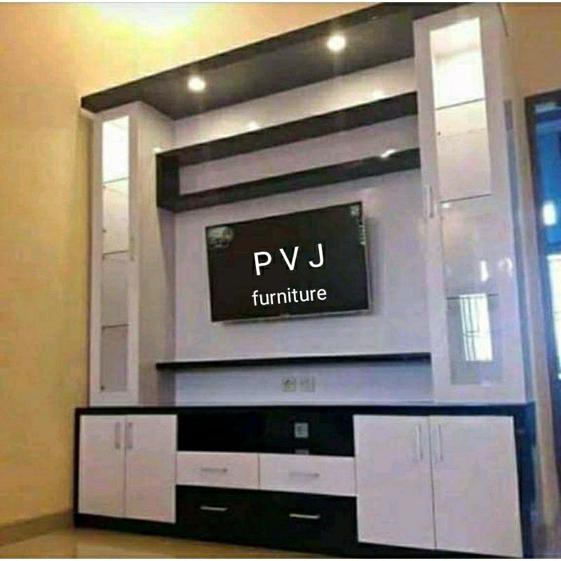 Backdrop TV/Lemari TV/Bufet TV Free Ongkir Bandung