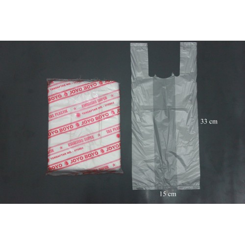 Kresek Joyo Boyo Kecil Natural / Plastik Polos HD Joyo Boyo Merah '15 Tebal 01