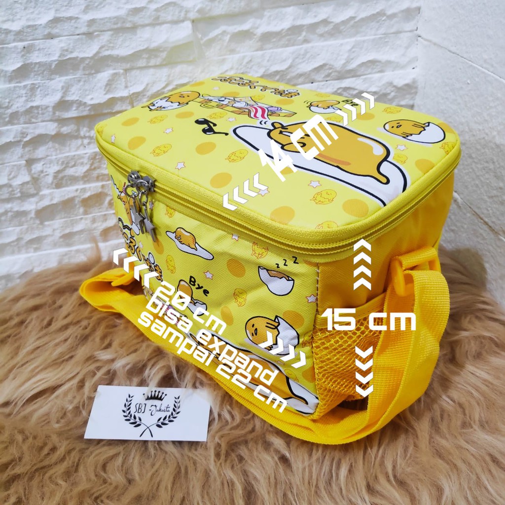 Lunch bag Tas bekal Insulated lunch bag seri SANRIO Kualitas Premium