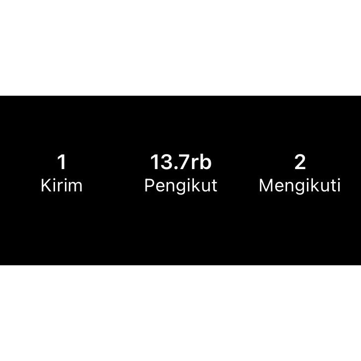 Instagram Akun 13,5K Followers (Aktif)