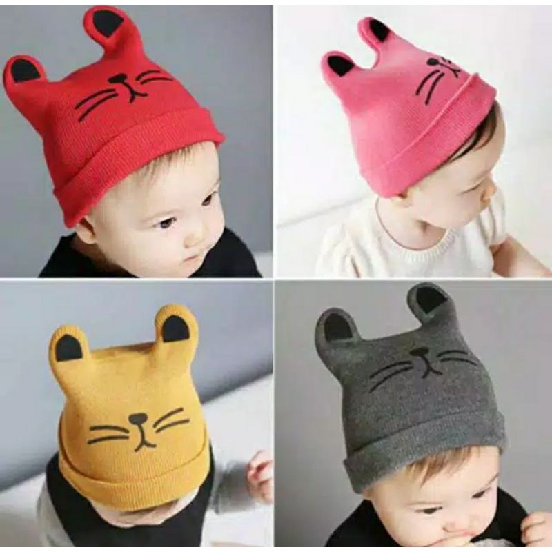 topi kupluk rajut bayi termurah kualitas bintang 5 eceran dan grosiran bisaa