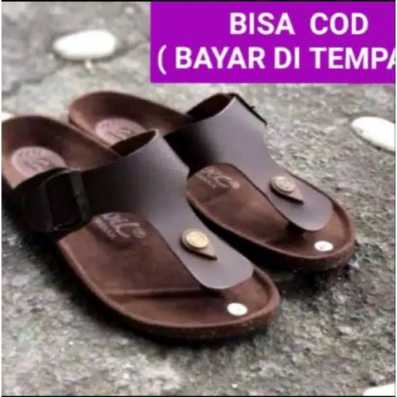 Sandal Pria Kulit Jepit Top Legend Outdoor Casual Kekinian Kualitas Import