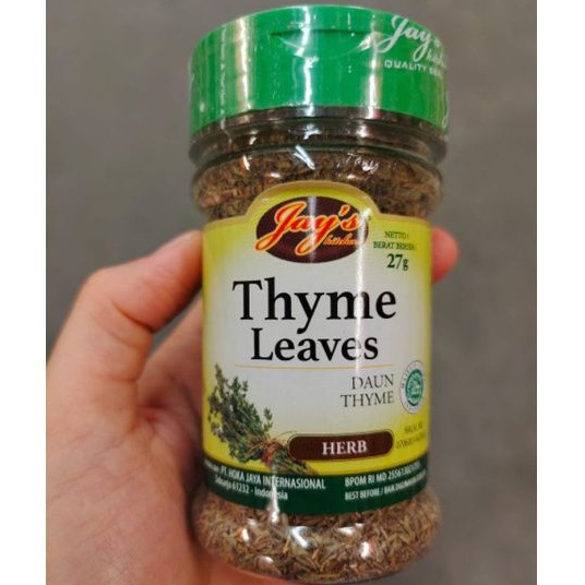 Thyme Leaves Jay's Daun Thyme 27g