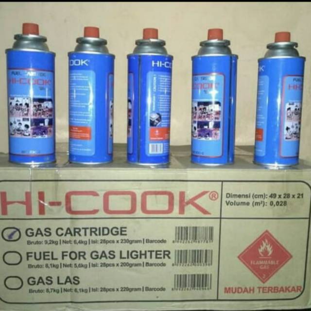 Hi cook 230 gram / Gas Hi cook