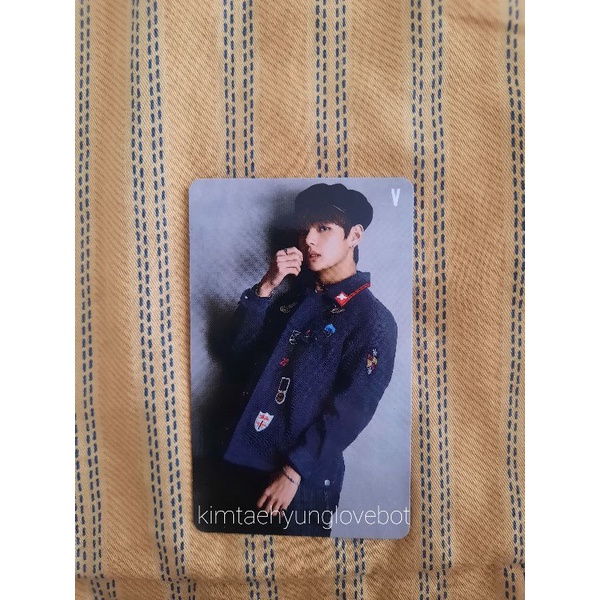 BTS Taehyung Run Japan Album PC Photocard photo card v