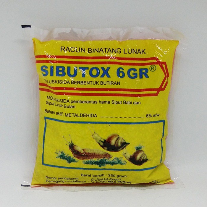Molukisida (Racun Keong) Sibutox 6GR – 250 gram
