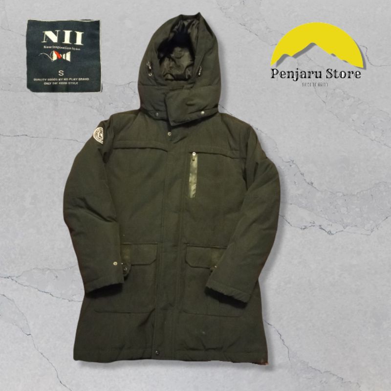 Jaket Tebal Bulu Angsa NII Second Original