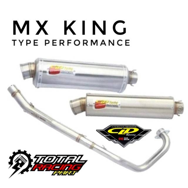 KNALPOT MX KING CLD PERFORMANCE