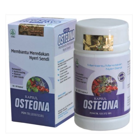 Obat herbal ampuh mengobati keropos tulang osteopotosis dengan kapsul osteona alami berkualitas ASLI 100% HERBAL