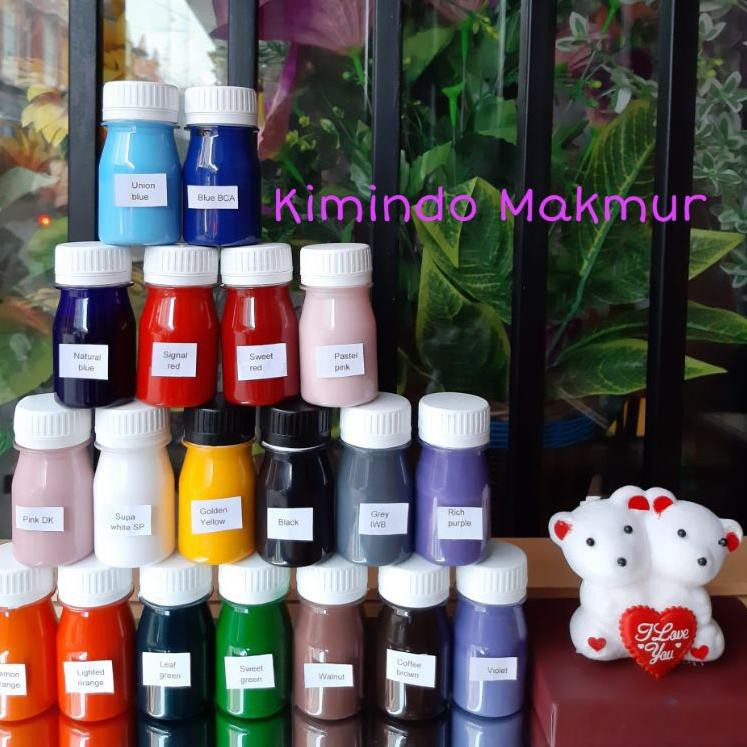 

FTY Cat resin Pigmen pewarna resin 27 varian warna netto 50gr 6LZ Kirim Sekarang