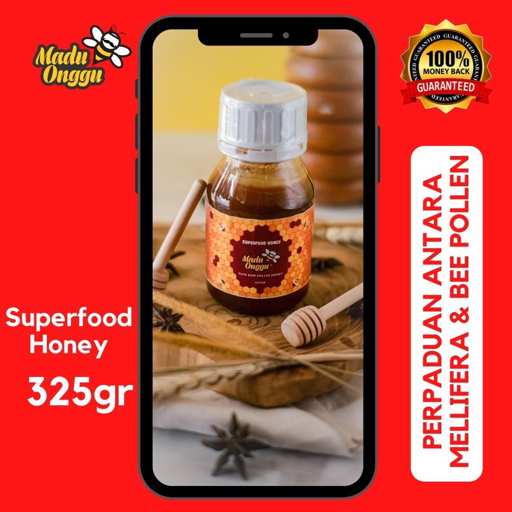 

Superfood Honey 325gr Regular Series