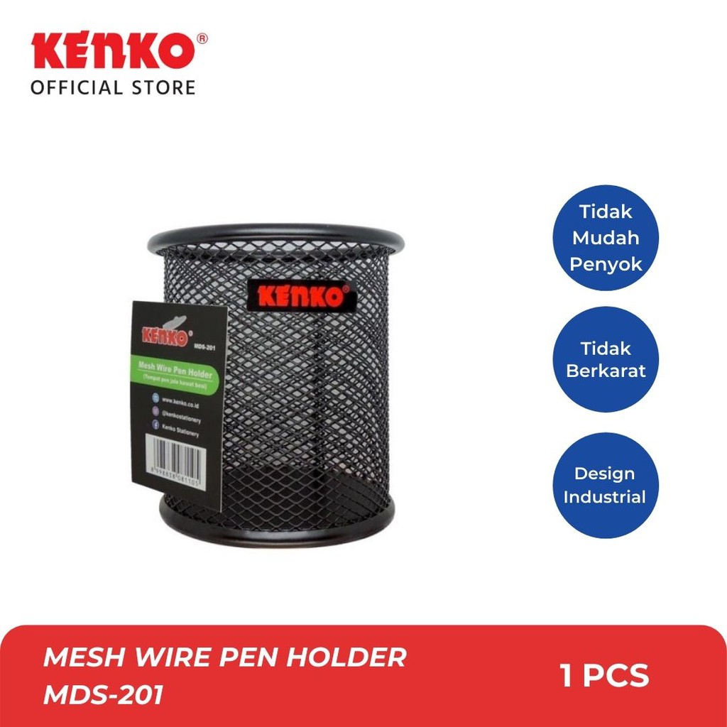 

Kenko Mesh Wire Pen Holder / Pen Organizer / Stationery Stand MDS-201