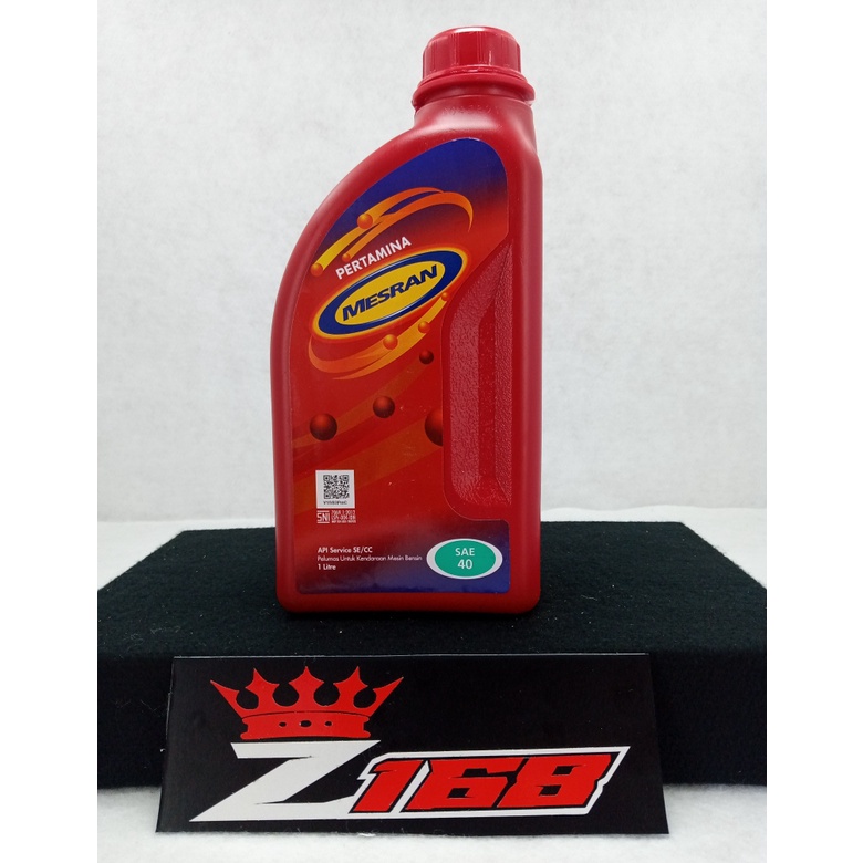 Oli Mesran Sae 40 Ukuran 1 Liter Original Murah