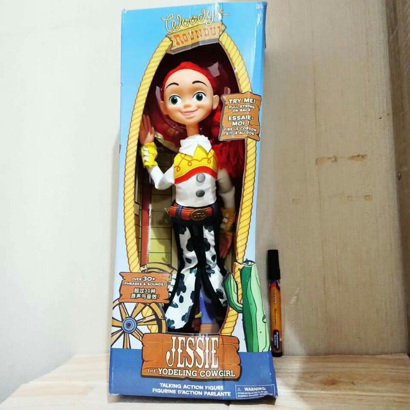 Jessie toystory ori talking woody Promo Mainan action figureTALKING jessieTOY STORY