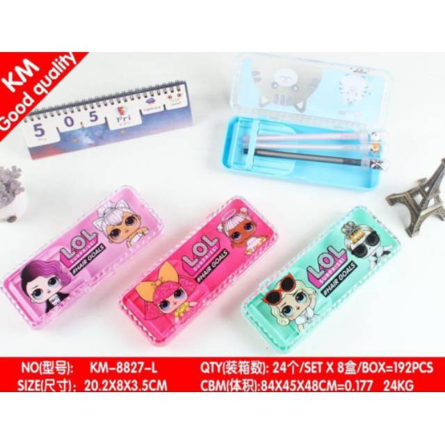 

Tempat pensil mika LOL KM-8827