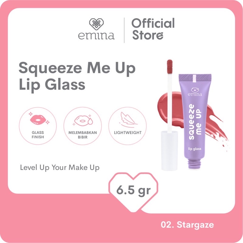 Emina Squeeze Me Up Lip Glass 6.5gr