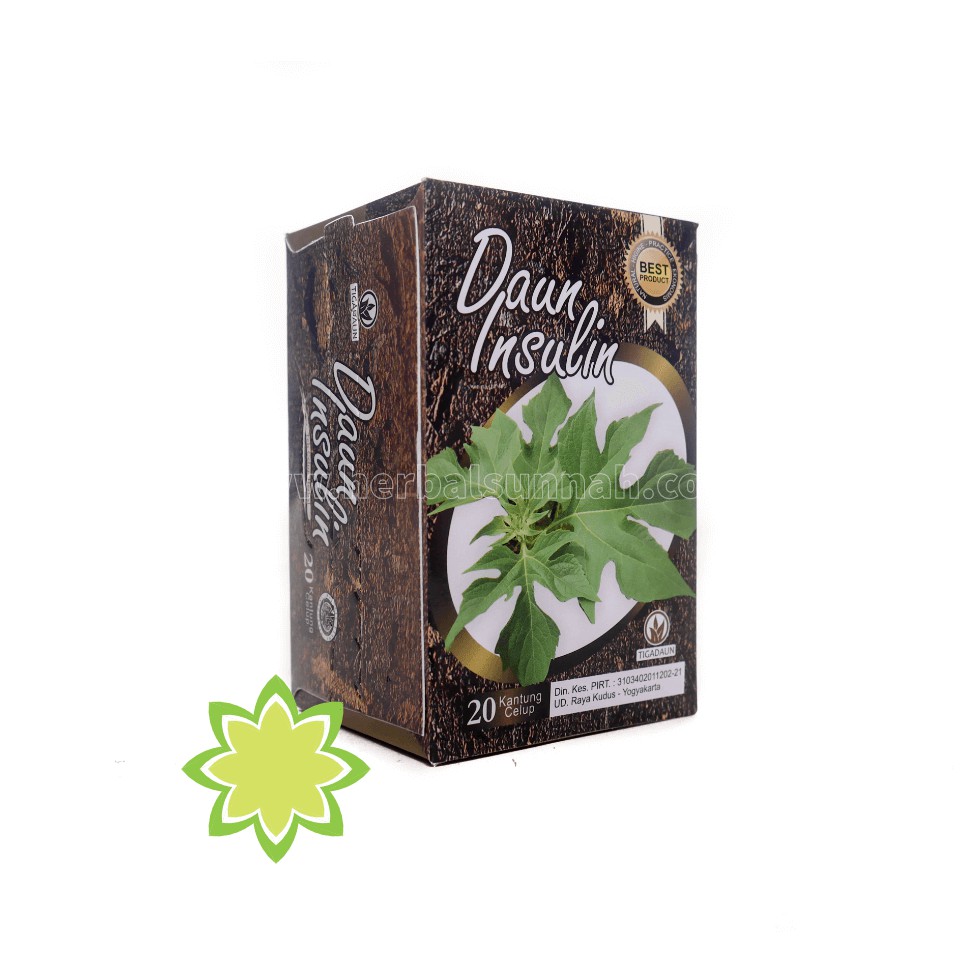 

TEH CELUP DAUN INSULIN CAP TIGA DAUN - Minuman Kesehatan, Teh Hijau, Obat Herbal Diabetes Melitus