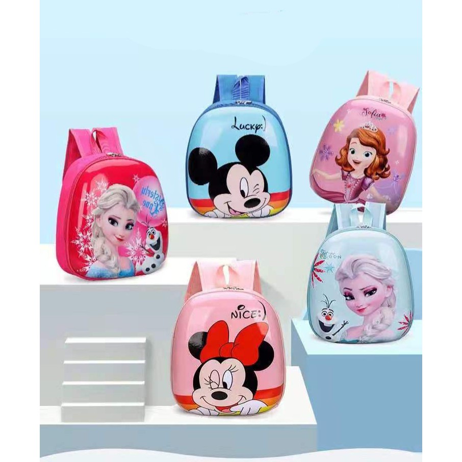 [littlecrab] Tas Anak Cangkang Telur Egg Bag Kids Bag Tas Sekolah Anak Tas Berkualitas Tas Frozen