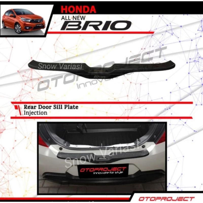 Otoproject Rear Door Sillplate Belakang All New Brio 2018-2019