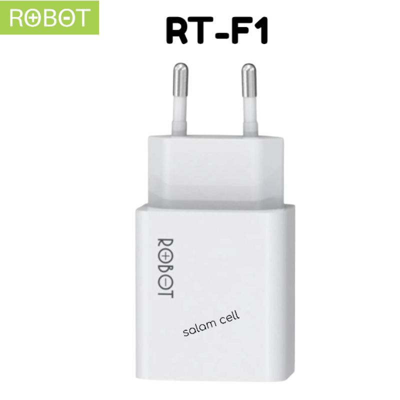 Charger HP ROBOT RT-F1 18W Quick Charger 3A Original ROBOT RTF1 Garansi Resmi