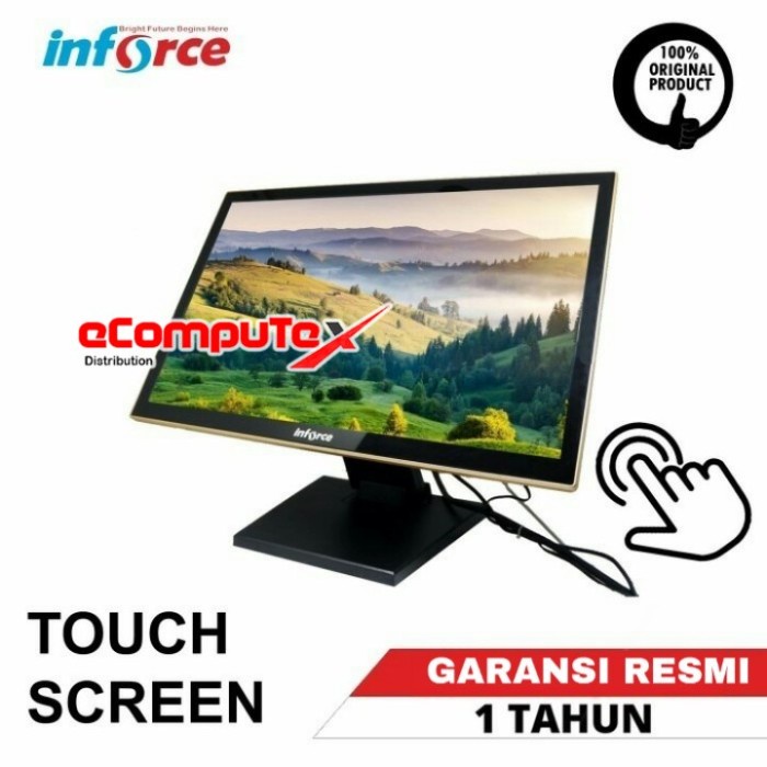 MONITOR INFORCE TOUCHSCREEN 1700TC / TOUCH SCREEN 1700 TC 17 INCH - GARANSI RESMI