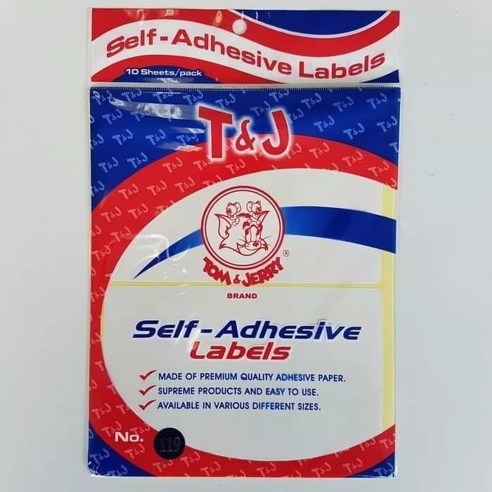 

STICKER LABEL TOM AND JERRY NO.119