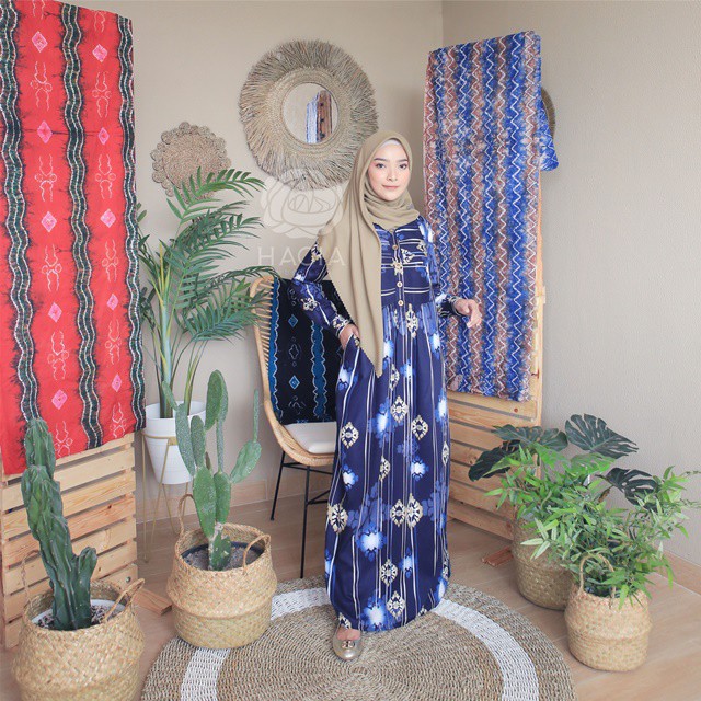 𝐇𝐚𝐠𝐢𝐚 𝐈𝐧𝐝𝐨𝐧𝐞𝐬𝐢𝐚 @𝐇𝐚𝐠𝐢𝐚_𝐢𝐝 Jumputan Dress Rayon / Dress Tiedye / Homedress Rayon /Gamis Rayon Premium