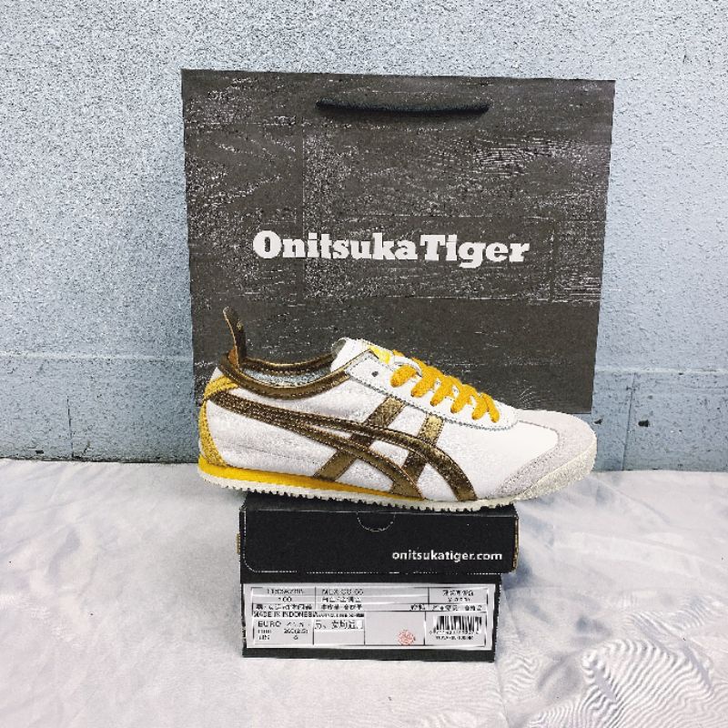 ONITSUKA TIGER MEXICO 66 WHITE GOLD