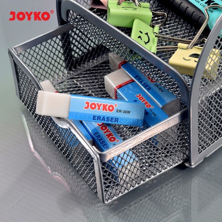 ( Ecer - 1 Pc ) JOYKO - PENGHAPUS PENSIL - PENCIL ERASER 526 B40BL / B40P / EB30 / ER30W BLACK WHITE BIG SMALL