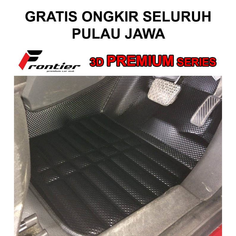 Karpet Mobil 3D PREMIUM BLACK Frontier Mitsubishi XPANDER/EXPANDER