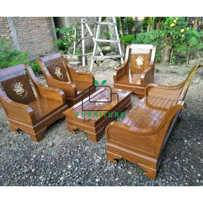 kursi tamu kursi semut kursi jati 2111