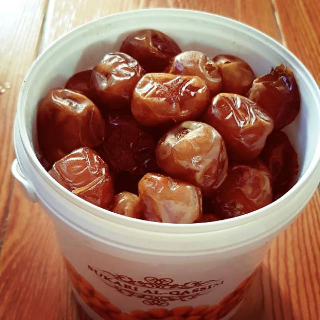 

Kurma Sukari alqasim kemasan Ember isi 800gr expired 2021 SUPER QUALITY