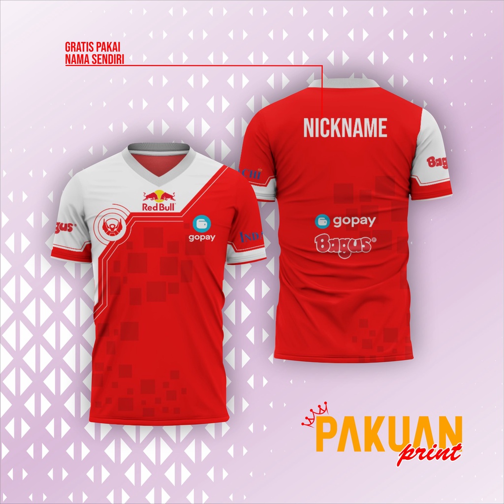 Jersey Games Esport BIGETRON 2020 Baju Gaming