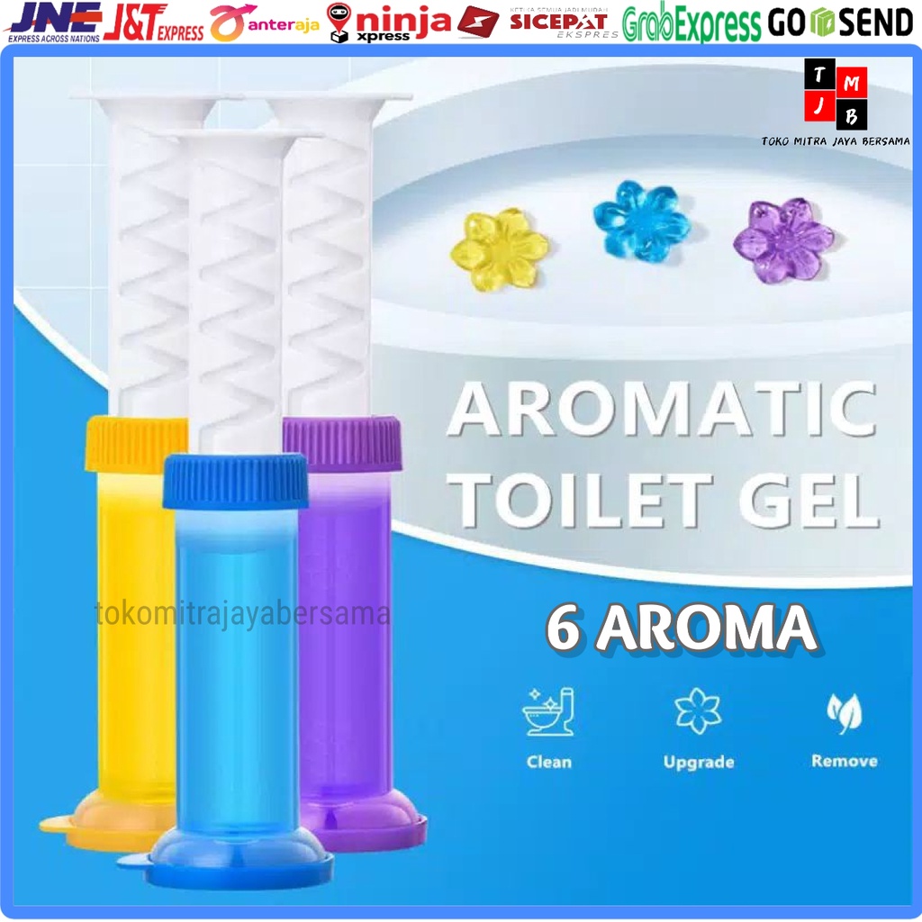 SUNTIKAN GEL PENGHARUM CLOSET WC PEMBERSIH TOILET FRAGRANCE GEL STERIL PENGHARUM RUANGAN KAMAR MANDI