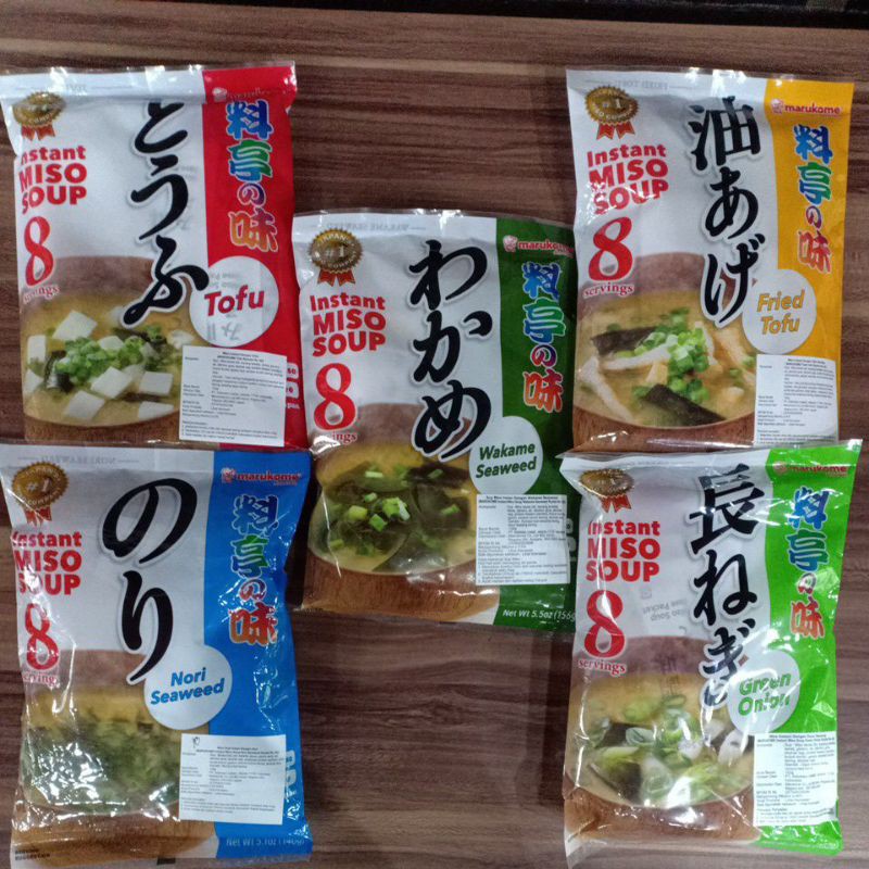 

Marukome Instan Miso Soup 152gr