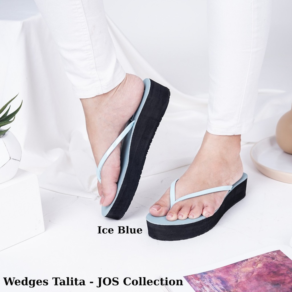 Sandal Wedges Wanita - Talita Tinggi 4 cm by JOS Collection