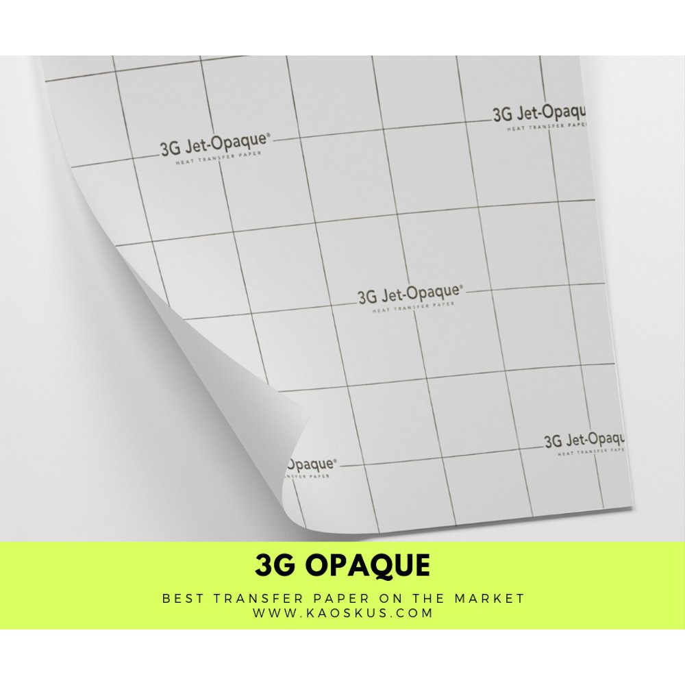 

Unik Transfer Paper 3G opaque Size A3 Berkualitas