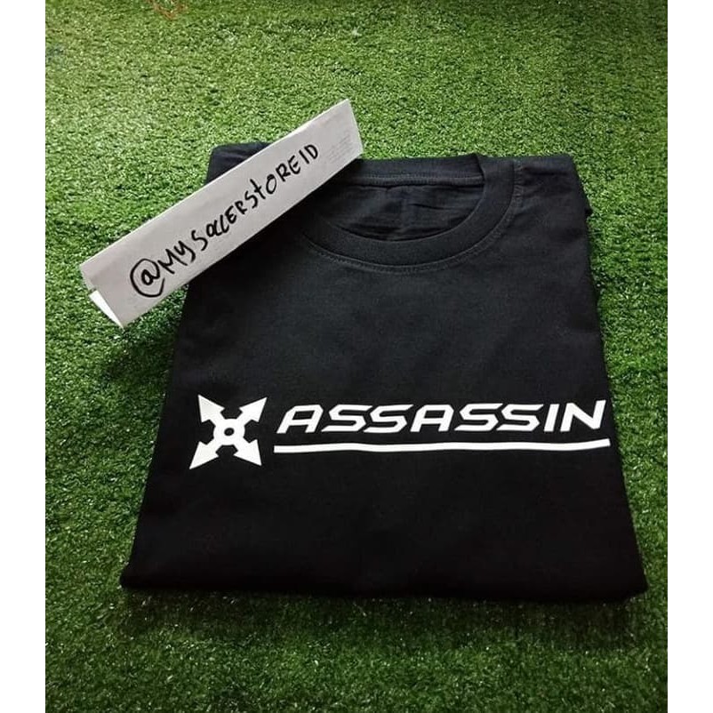 Kaos Tshirt Baju Combed 30 Distro ASSASiN ML Mobile Legends polos custom Game indonesia pria wanita