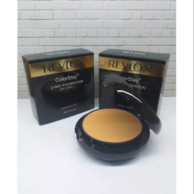 BEDAK REVLON 2IN1//BEDAK REVLON KERING DAN BASAH