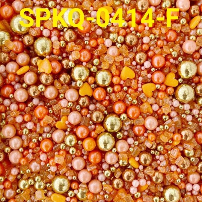 

[[COD]] GR-SPKQ-0414 Trimit springkel sprinkles 250gr mutiara emas pink merah TERLENGKAP Kode 885