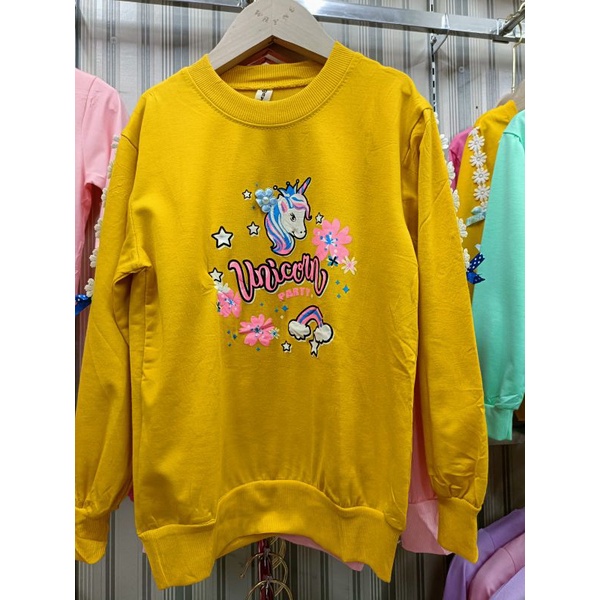 SWETEAR ANAK IMPORT 5 - 12 TAHUN / SWETEAR ANAK KARAKTER / SWITER ANAK PEREMPUAN IMPORT / PAKAIAN AN
