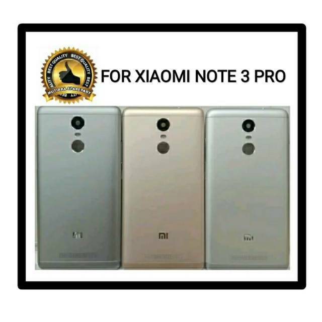 BACKDOOR / BACK COVER / CASING TUTUP BELAKANG XIAOMI NOTE 3 / NOTE 3 PRO