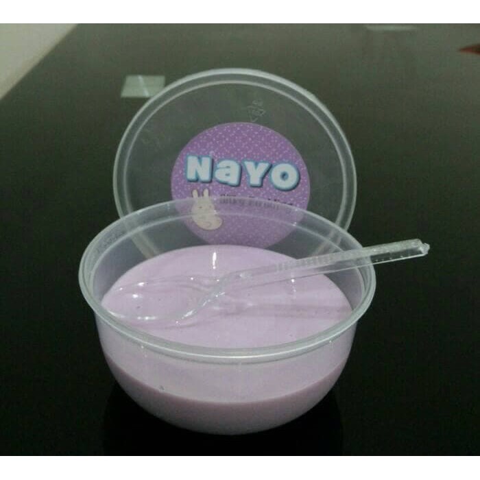 Unik Cup plastik 200 ml  Cup puding  Food container  Cup bulat Limited